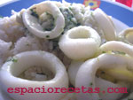 Calamares con arroz