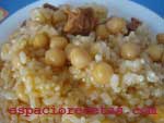 Garbanzos con arroz