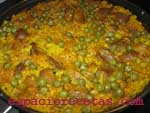 Paella con magro